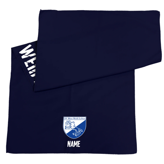 SV Blau Weiß Lebus - Microfaser Sport Handtuch
