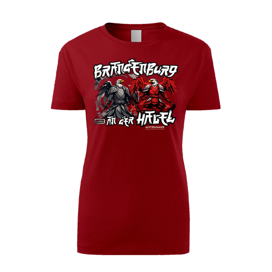 Brandenburg an der Havel - Damen T-Shirt - malbororot