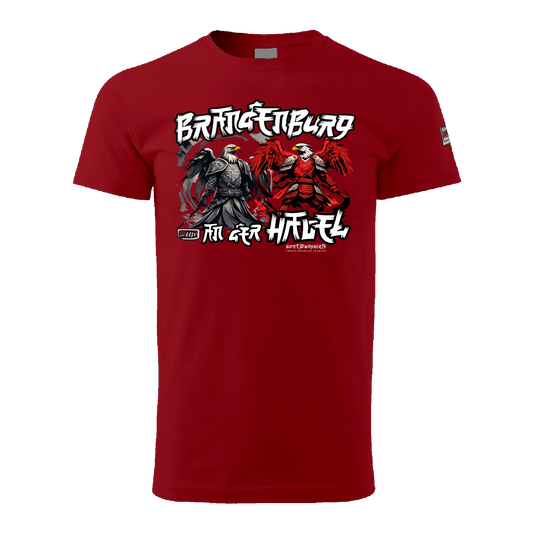 Brandenburg an der Havel - Unisex T-Shirt malbororot