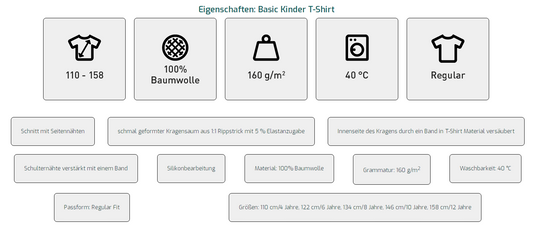 Seelow Ziegenbock Portrait - Kinder T-Shirt BlackEdition