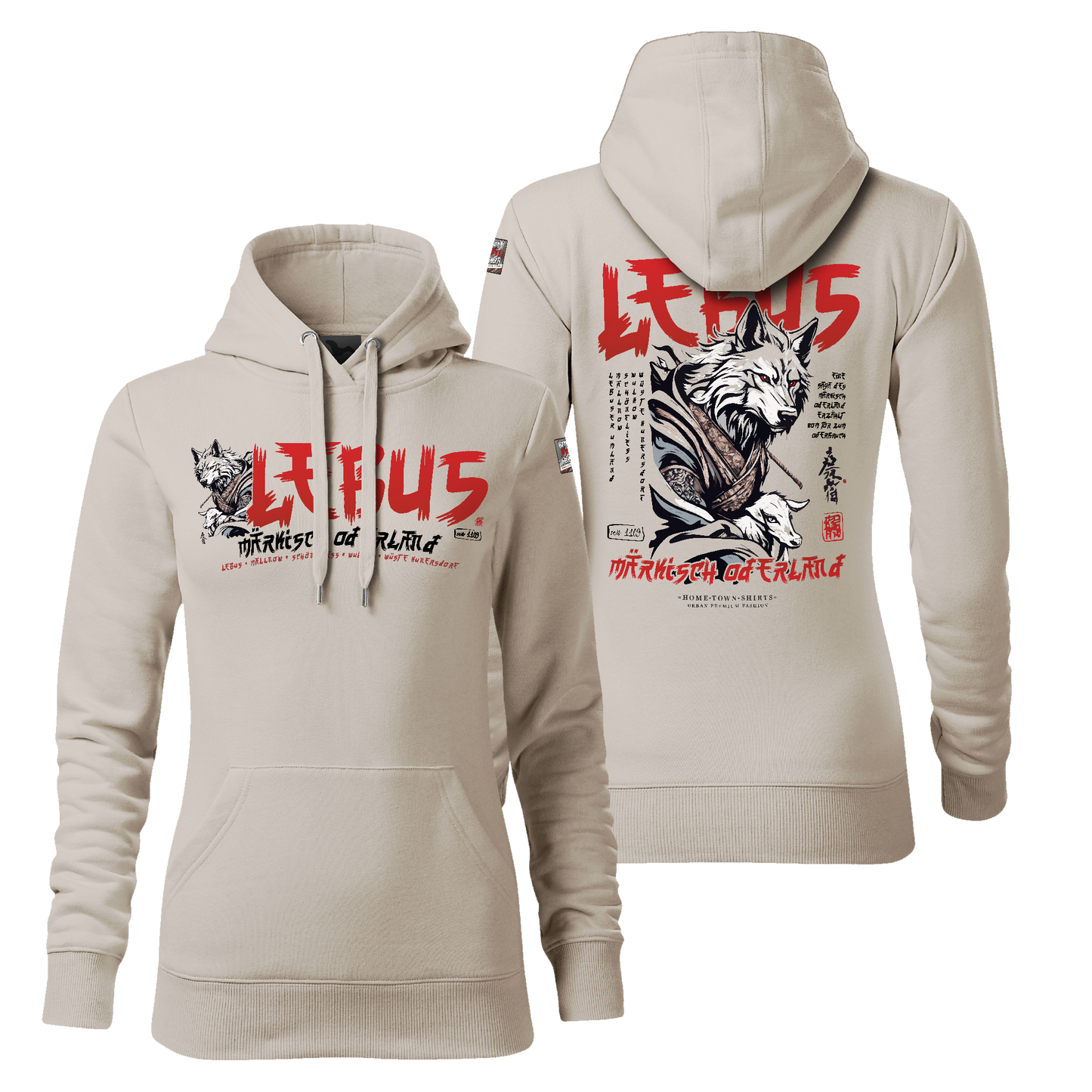 Lebus - Samurai Edition - Damen Kapuzensweater