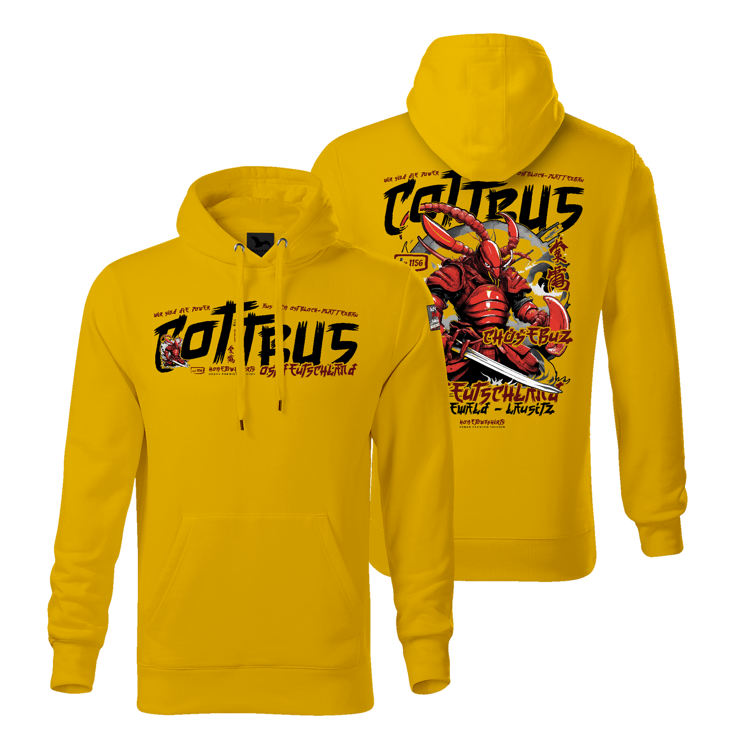 Cottbus - Samurai Edition - Herren Kapuzensweatshirt - Light Edition