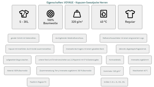 Frankfurt O. - Samurai Edition - Kapuzenjacke Herren