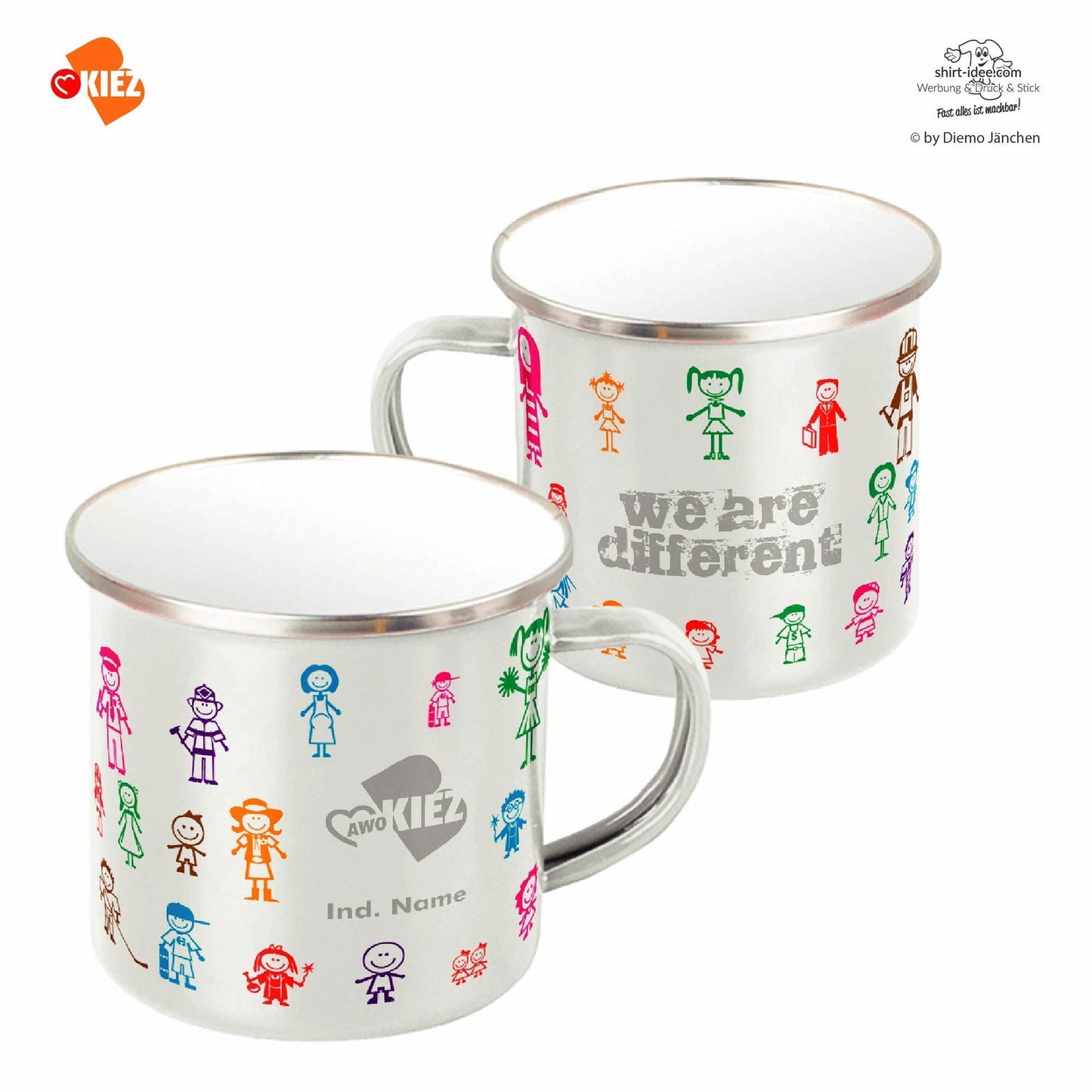 - BK - KiezBeresinchen - Emailletasse Edelstahl - shirtidee.shop - - #tag1# - #tag2# - #tag3# - #tag4#