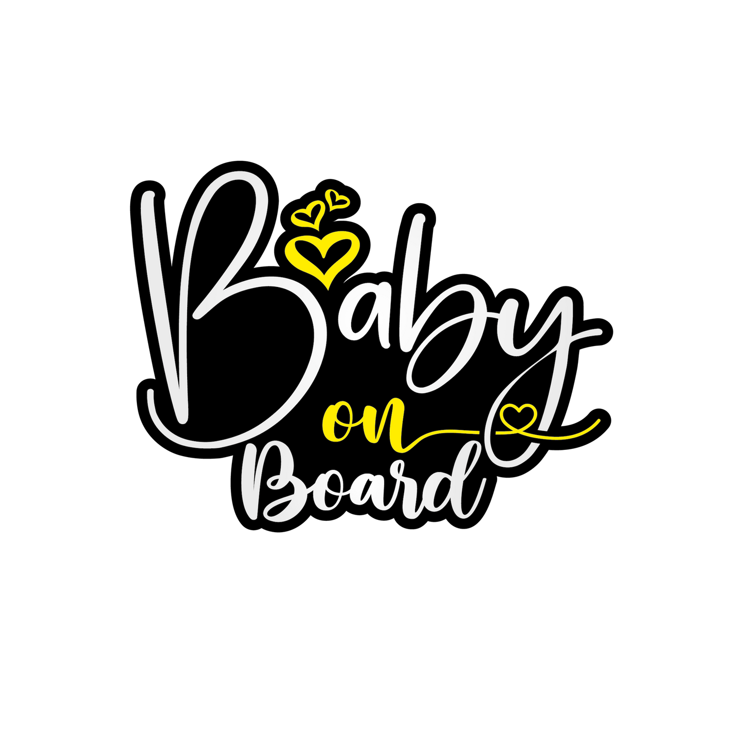 Baby on Board Auto-Klebefolie