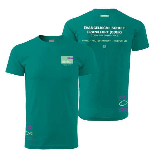 EvS - Schul T-Shirt unisex - klassisch - shirtidee.shop