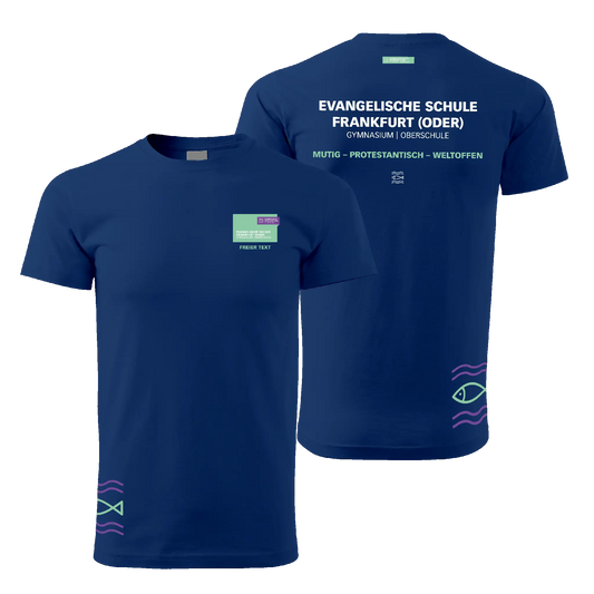 EvS - Schul T-Shirt unisex - klassisch - shirtidee.shop