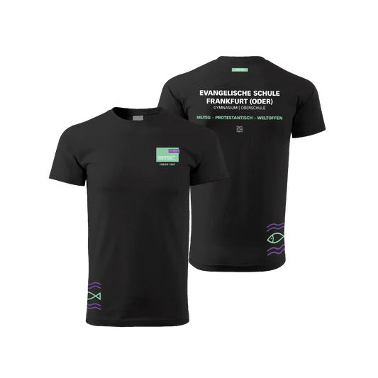 EvS – Klassisches Schul-T-Shirt für Kinder - shirtidee.shop