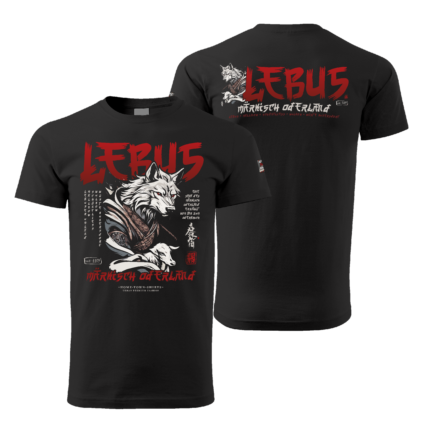 Lebus - Samurai Edition - Herren T-Shirt - darkEdition