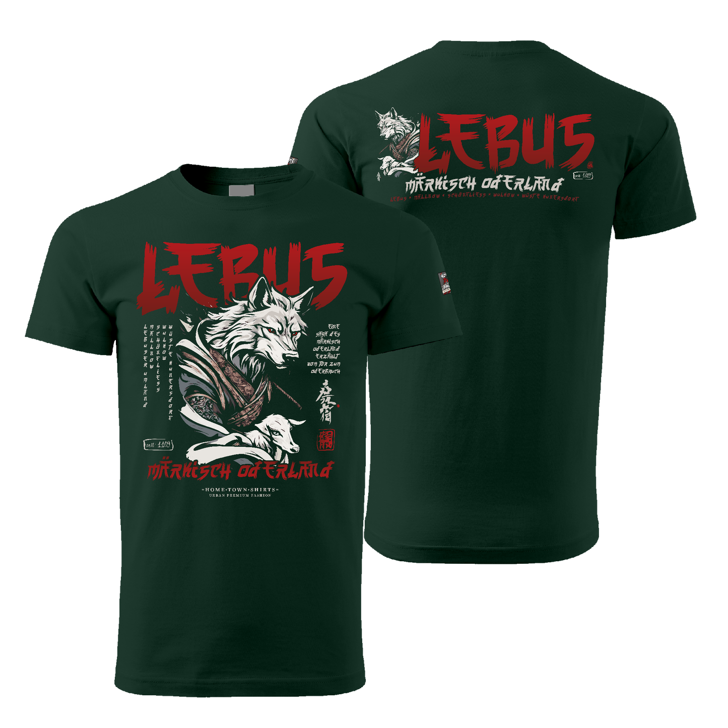 Lebus - Samurai Edition - Herren T-Shirt - darkEdition