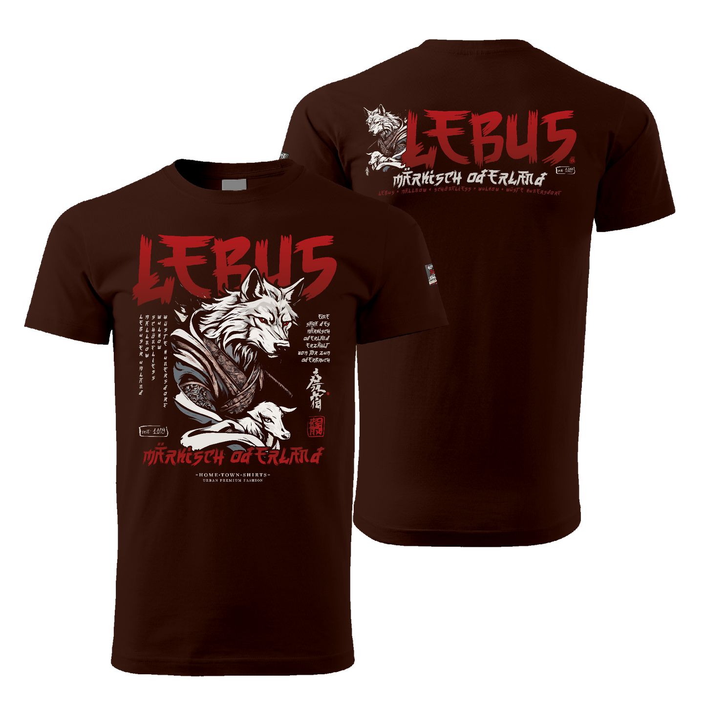 Lebus - Samurai Edition - Herren T-Shirt - darkEdition