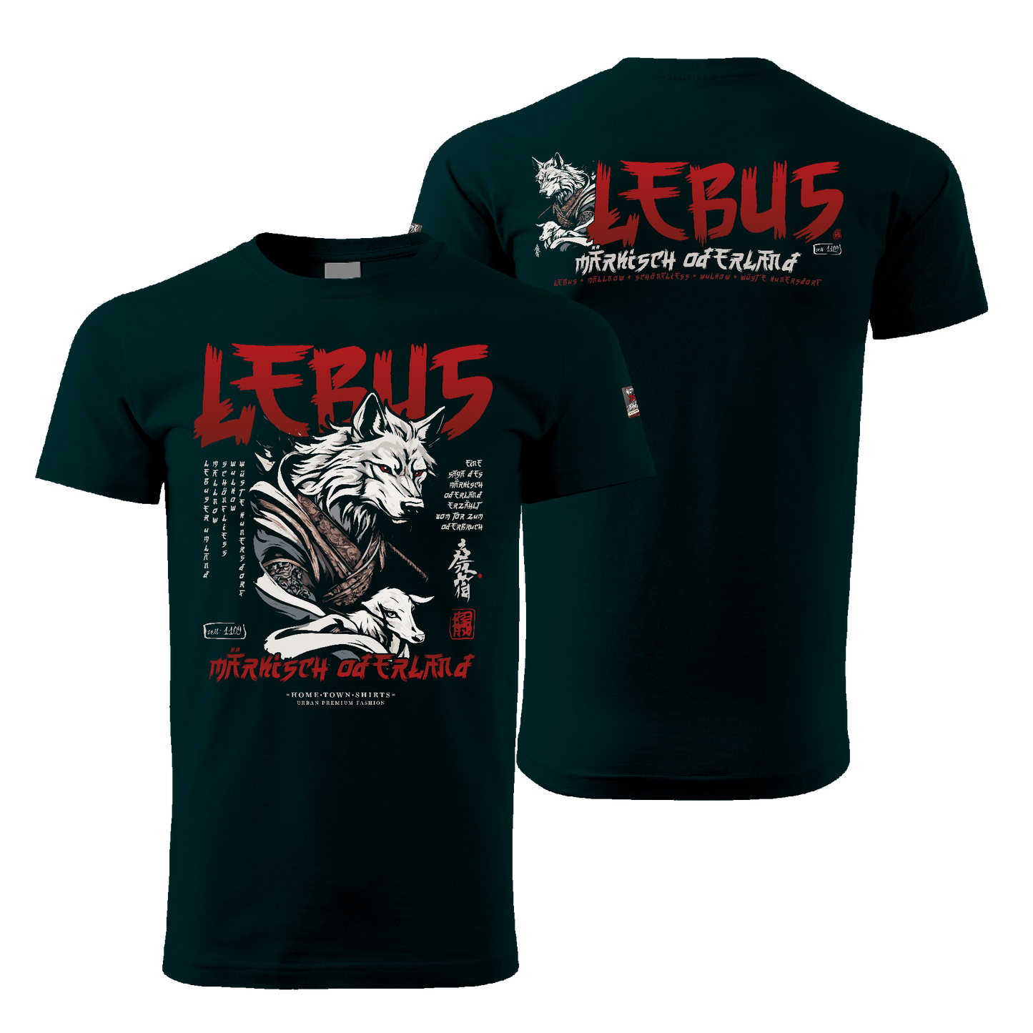 Lebus - Samurai Edition - Herren T-Shirt - darkEdition