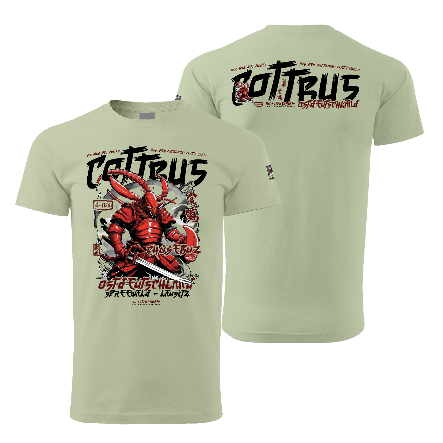 Cottbus - Samurai Edition - Herren T-Shirt - Light Edition