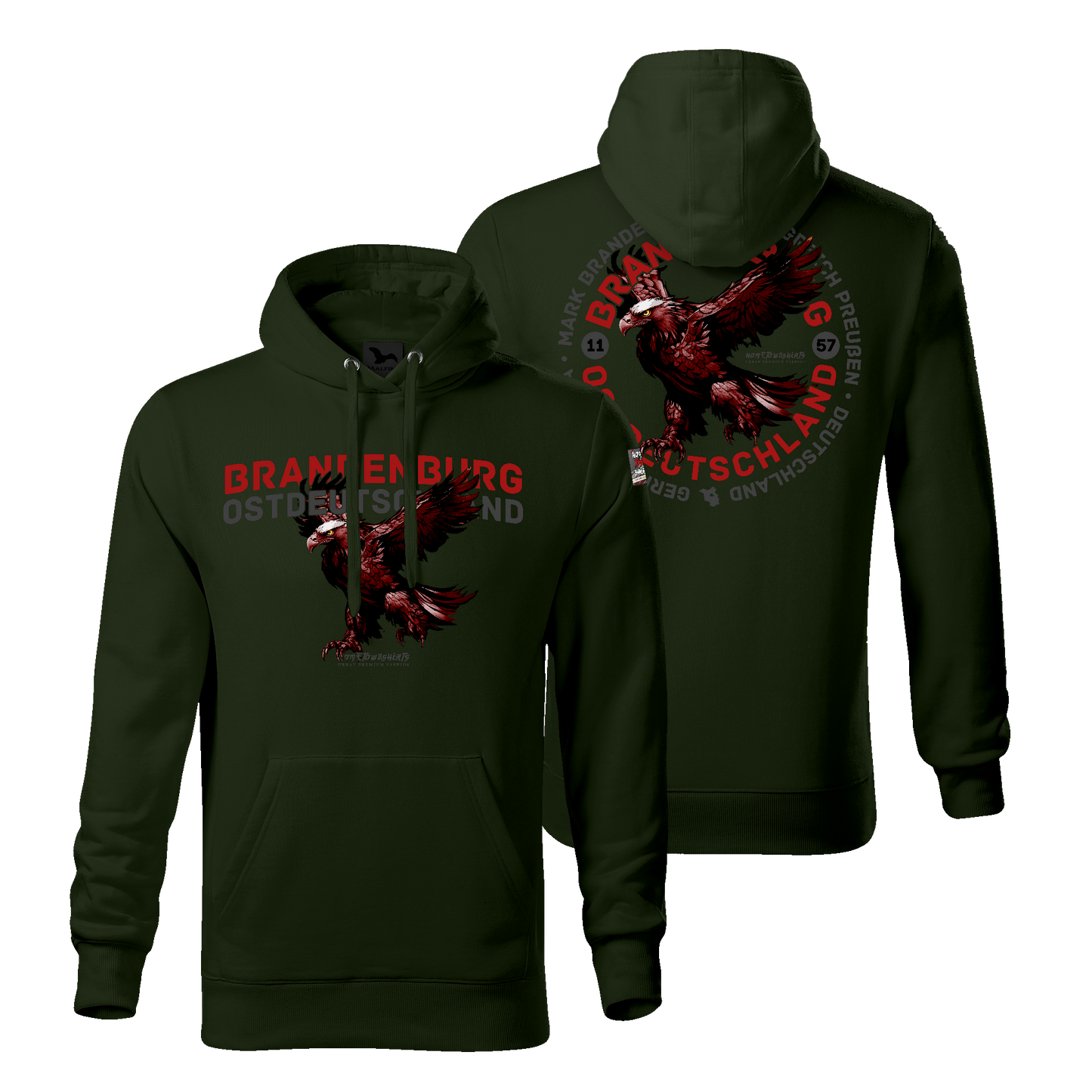 Brandenburg Ostdeutschland Hoody