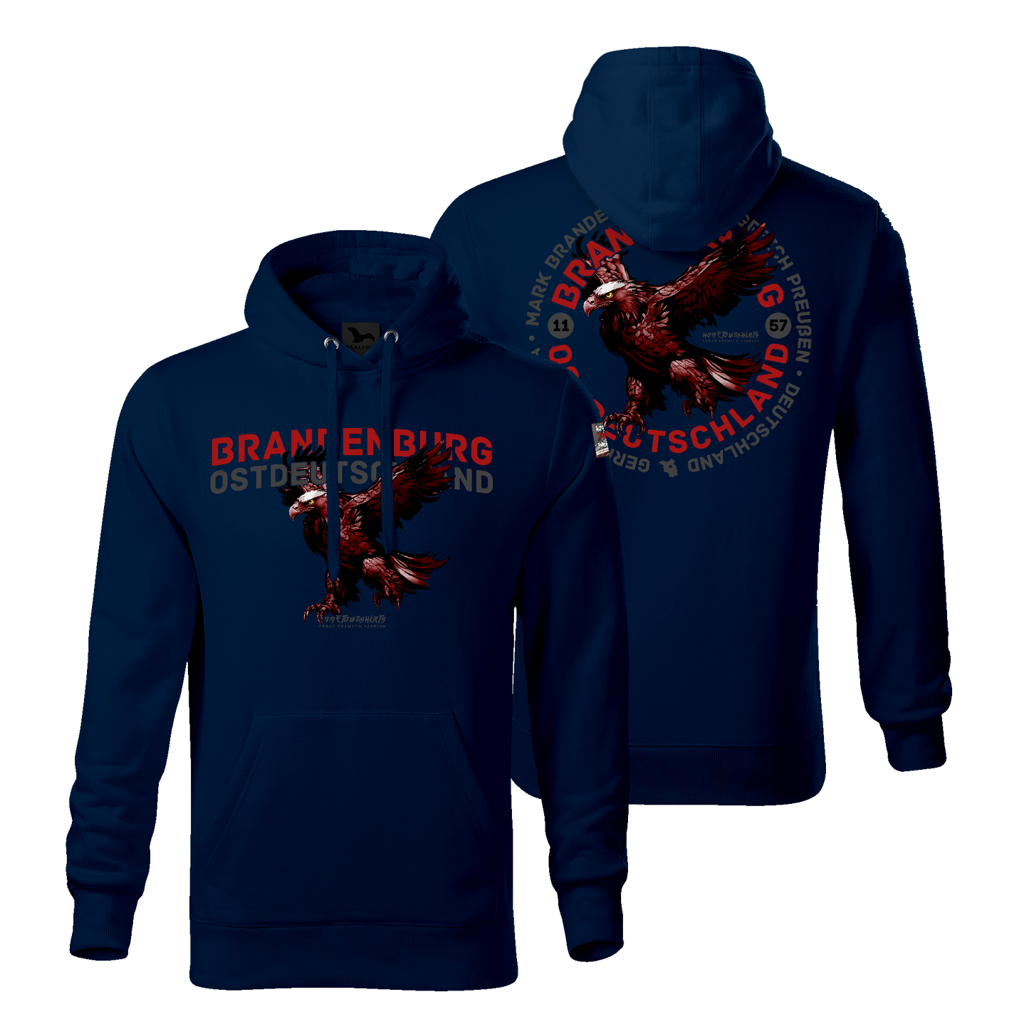 Brandenburg Ostdeutschland Hoody