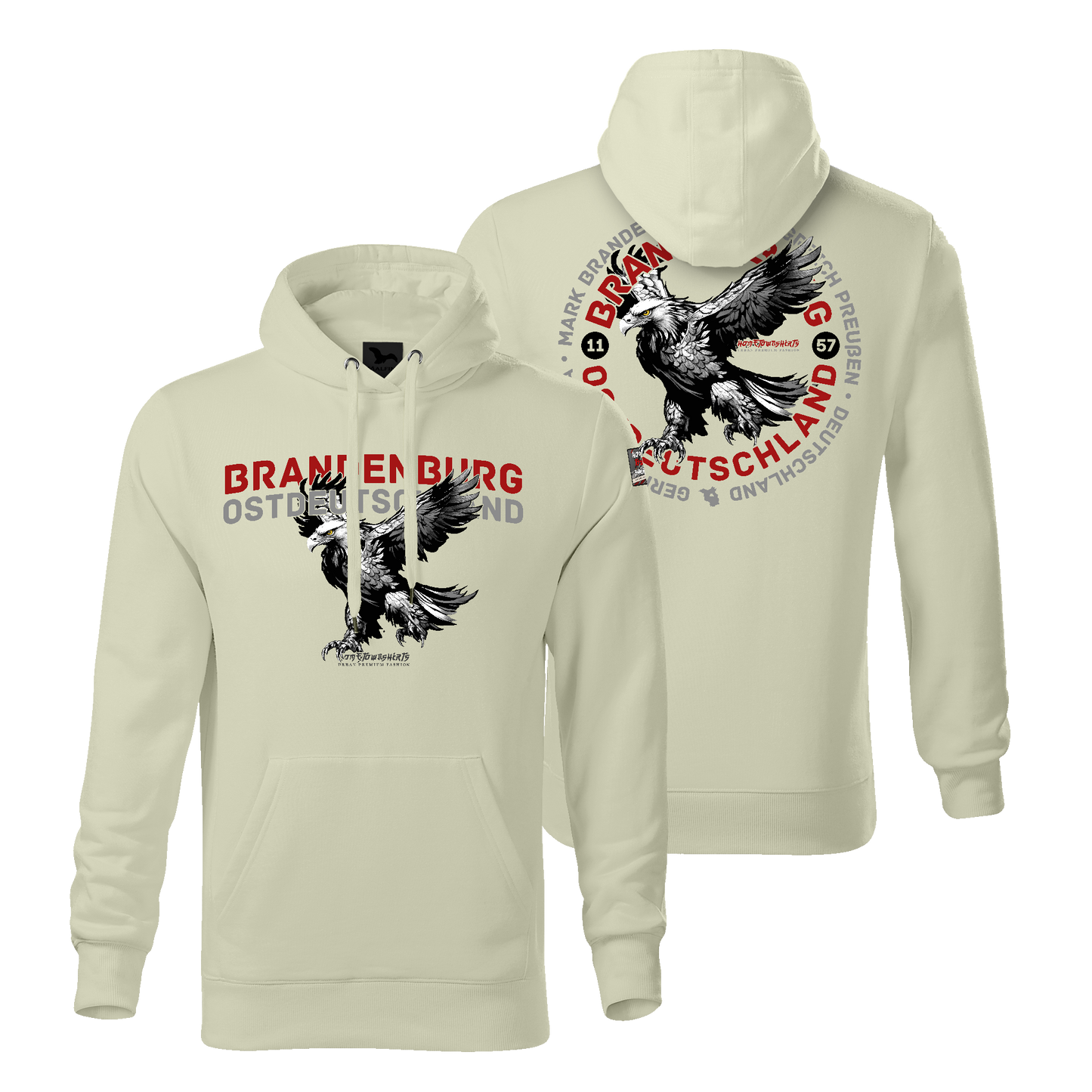 Brandenburg Ostdeutschland Hoody Light Edition