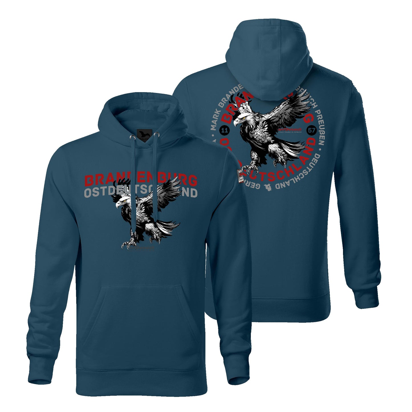 Brandenburg Ostdeutschland Hoody Light Edition