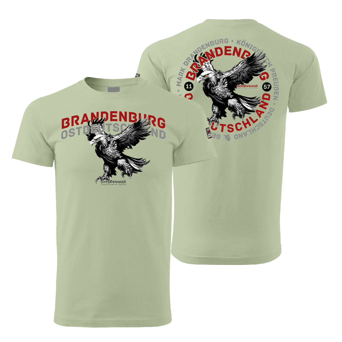 Brandenburg Ostdeutschland T-Shirt Light Edition