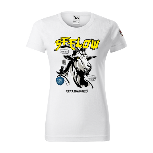 Seelow Ziegenbock Portrait - Damen T-Shirt