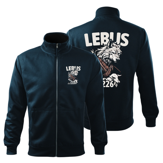Lebus Wolf und Schaf anno 1226 - Unisex Sweatjacke Adventure - shirtidee.shop