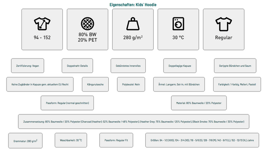 Cottbus - Samurai Edition - Kinder Kapuzensweatshirt