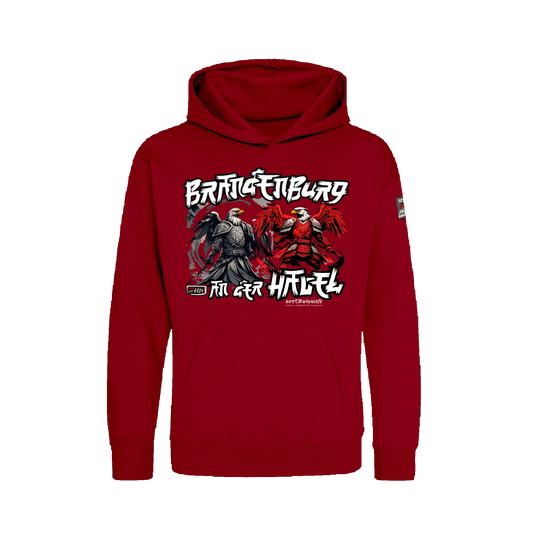 Brandenburg an der Havel - Kinder Kapuzenpullover rot