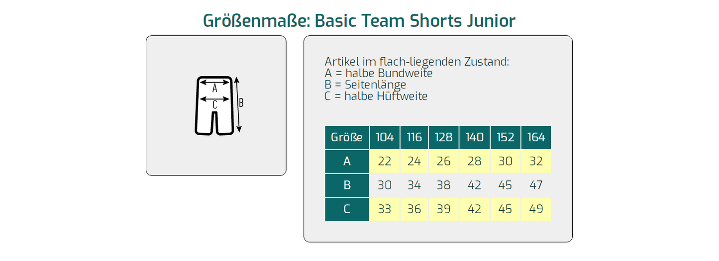 HSV - Basic Team Shorts - Trainingshose für Kinder