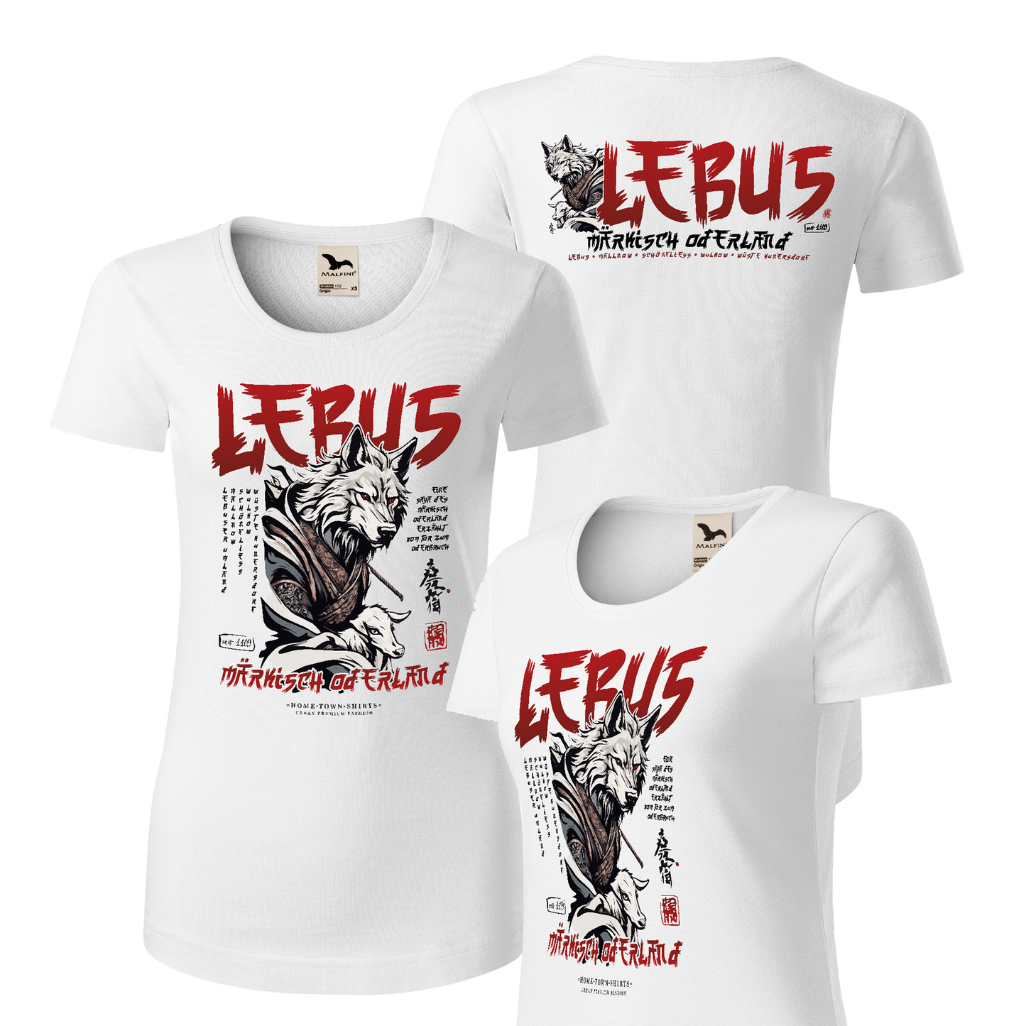 - Lebus - Samurai Edition - Damen T-Shirt - shirtidee.shop - - #tag1# - #tag2# - #tag3# - #tag4#