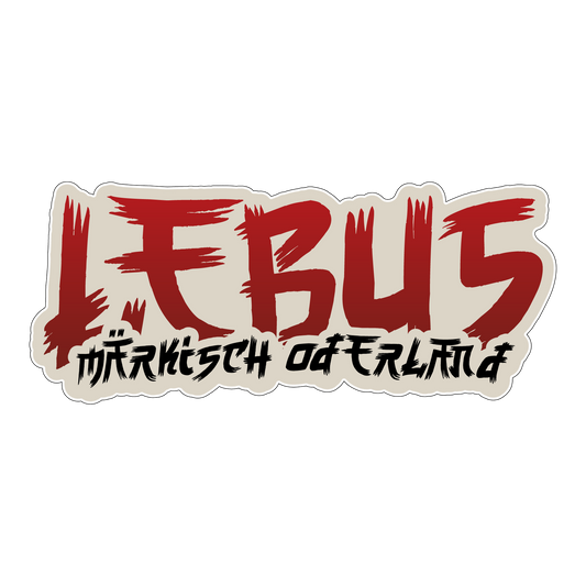 - Lebus - Samurai Edition - Sticker - shirtidee.shop - - #tag1# - #tag2# - #tag3# - #tag4#