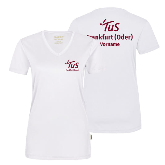 TuS - Damen Coolmax V-Neck Funktionsshirt