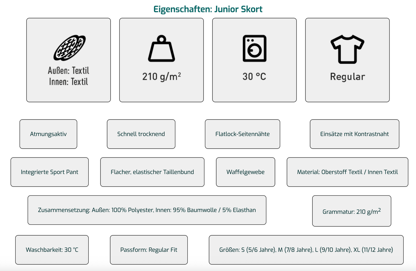 1.TSC - Kinder-Rock - mit Innenhose