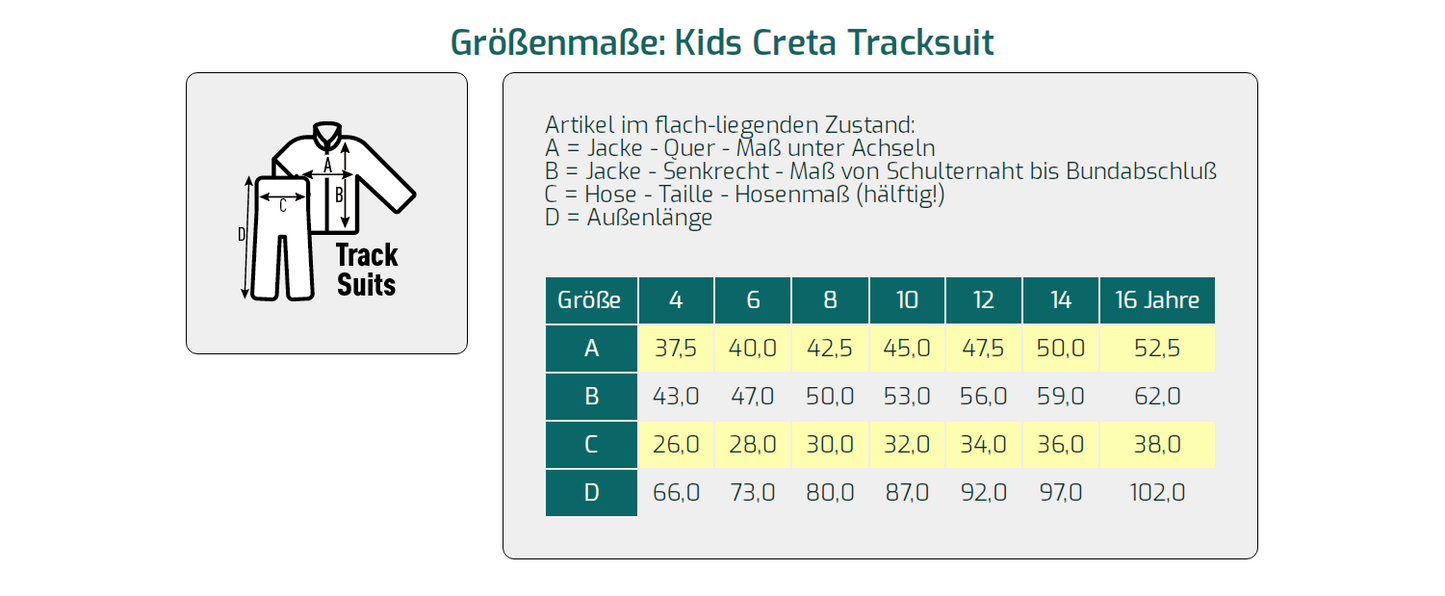 HPR - Kids Tracksuit Creta - Trainingsanzug - shirtidee.shop