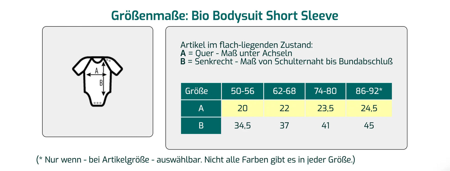 Muttertags Babybody kurzarm
