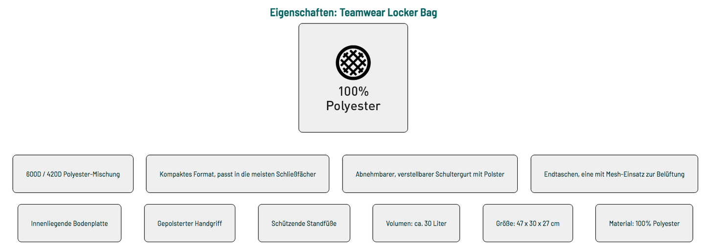 - kuz - Teamwear Locker Bag Sporttasche - shirtidee.shop - kuz - Teamwear Locker Bag Sporttasche - shirtidee.shop - #tag1# - #tag2# - #tag3# - #tag4#