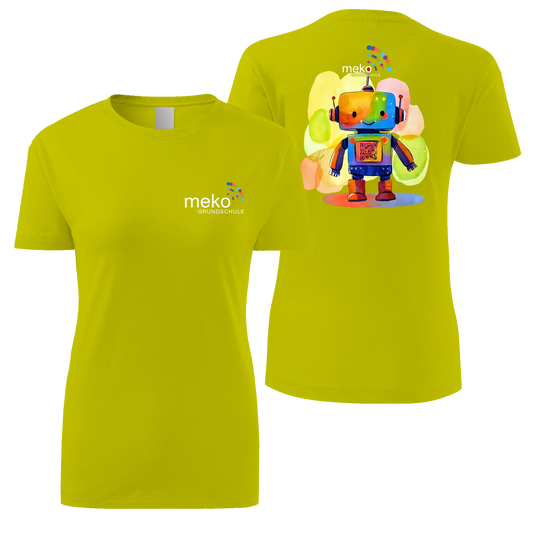 meko Damen T-Shirt zitronengrün - shirtidee.shop