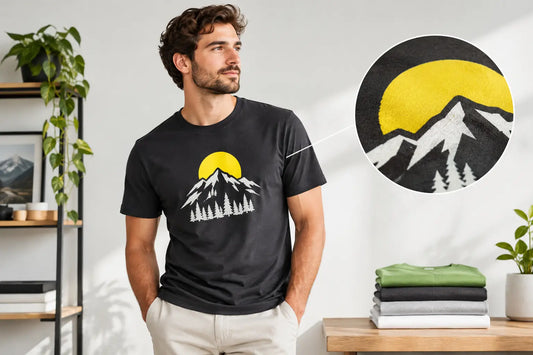 Statementshirt Druck Qualität, die bleibt