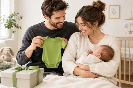 Babybody Familienmoment Geschenk zur Geburt