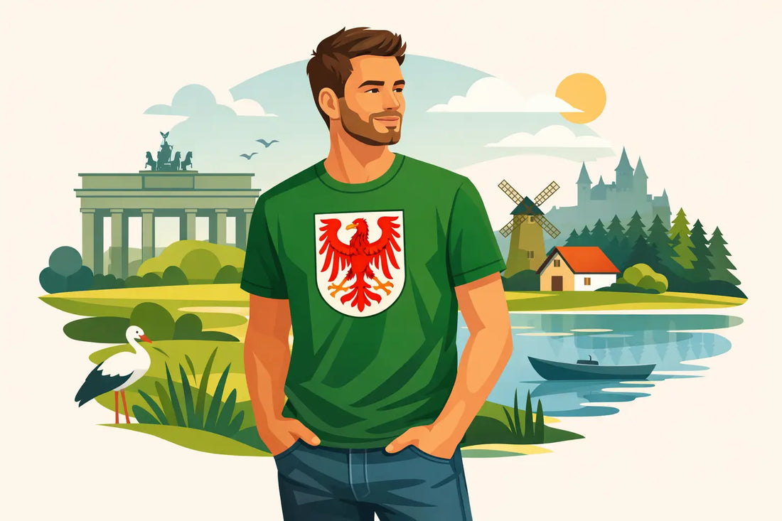 Brandenburg-Land T-Shirts mit Landeswappen