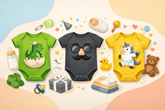 Kinderbodys lustig für Geburt und Babybesuch