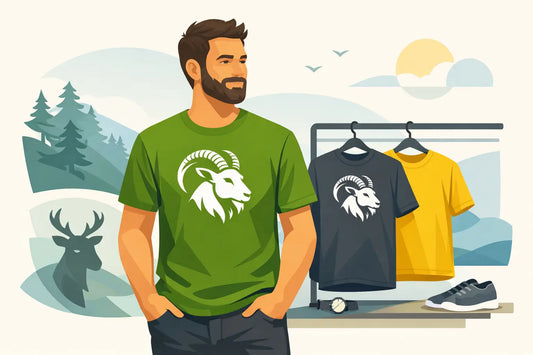 Seelow Ziegenbock-Shirts für Herren