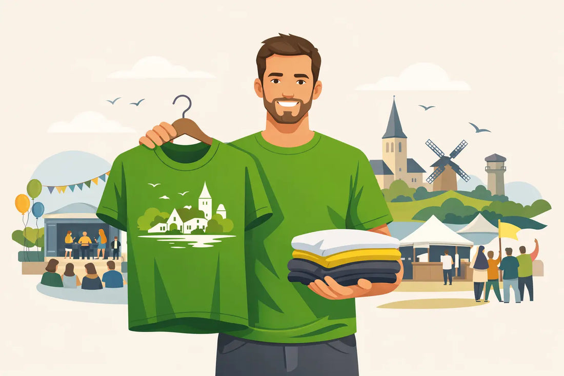 Lokale Strausberg-Shirts für Stadtfeste und Vereine