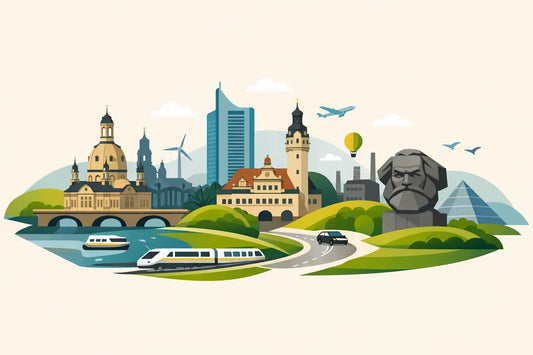Zwischen Dresden, Leipzig und Chemnitz