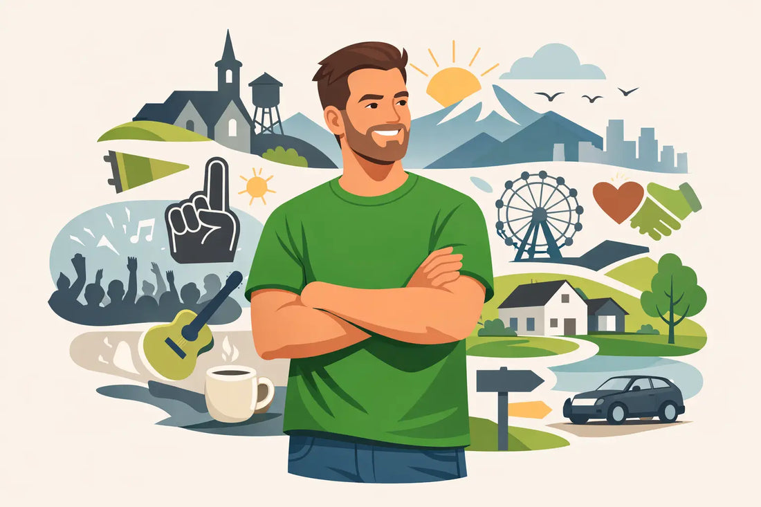 Die 10 besten Gründe für ein HomeTownShirt