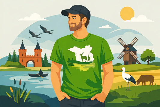 Heimatshirt-Beispiele aus Brandenburg, die bleiben