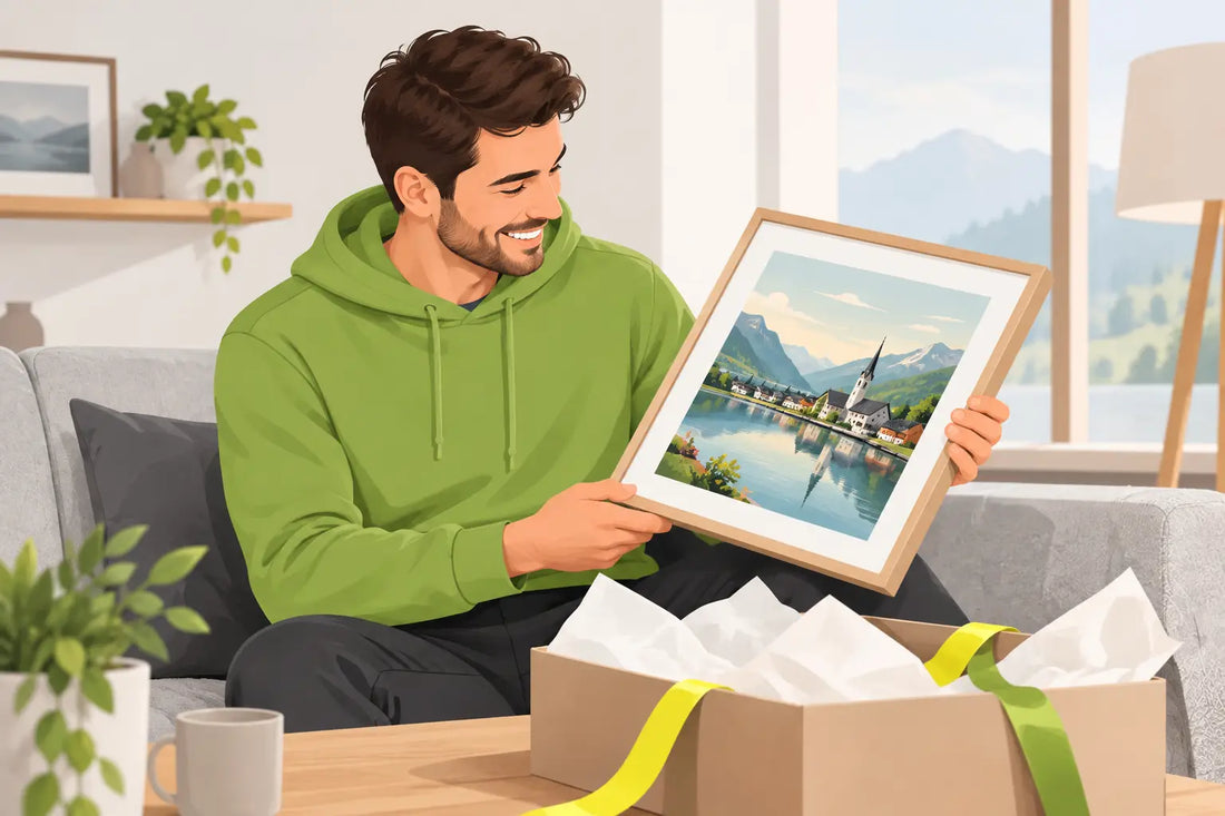 Ein Heimatmotiv zum Geburtstag verschenken