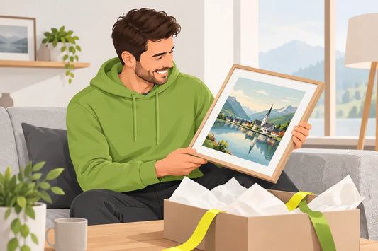 Ein Heimatmotiv zum Geburtstag verschenken