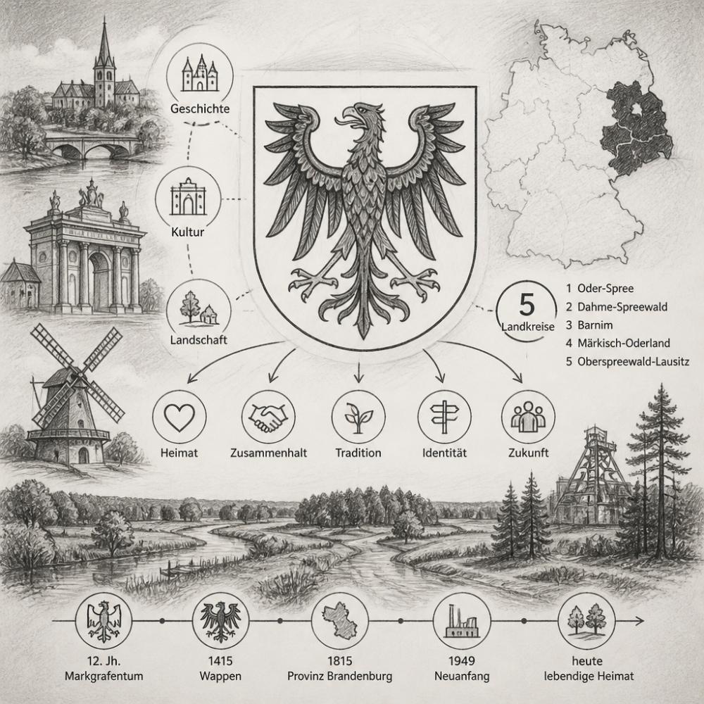 Brandenburgs Adler: Regionale Identität sichtbar tragen