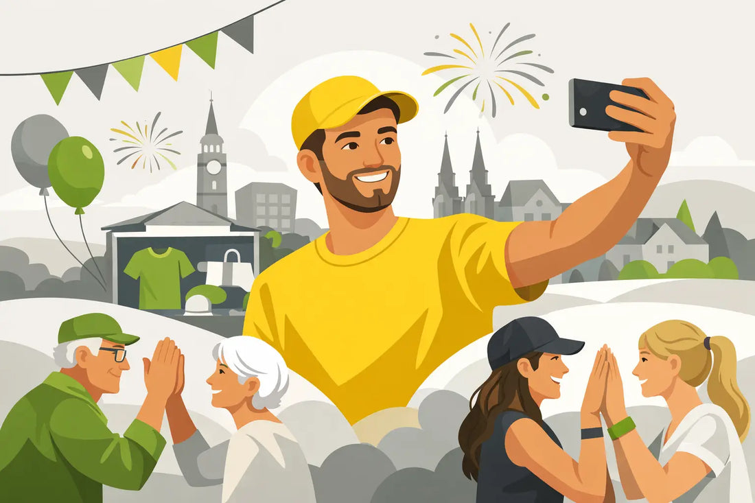 Stadtjubiläum Merch, der wirklich verbindet