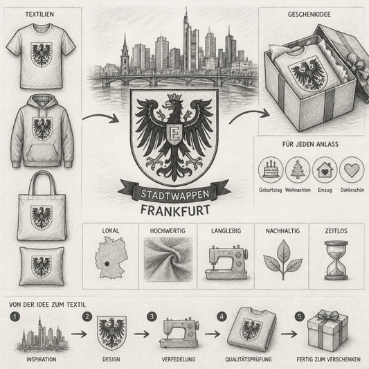 Frankfurter Stadtwappen auf Textilien: Das perfekte Geschenk