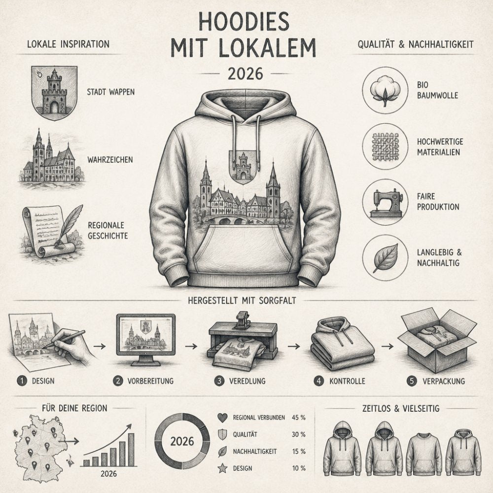 Hochwertige Hoodies mit lokalem Design 2026